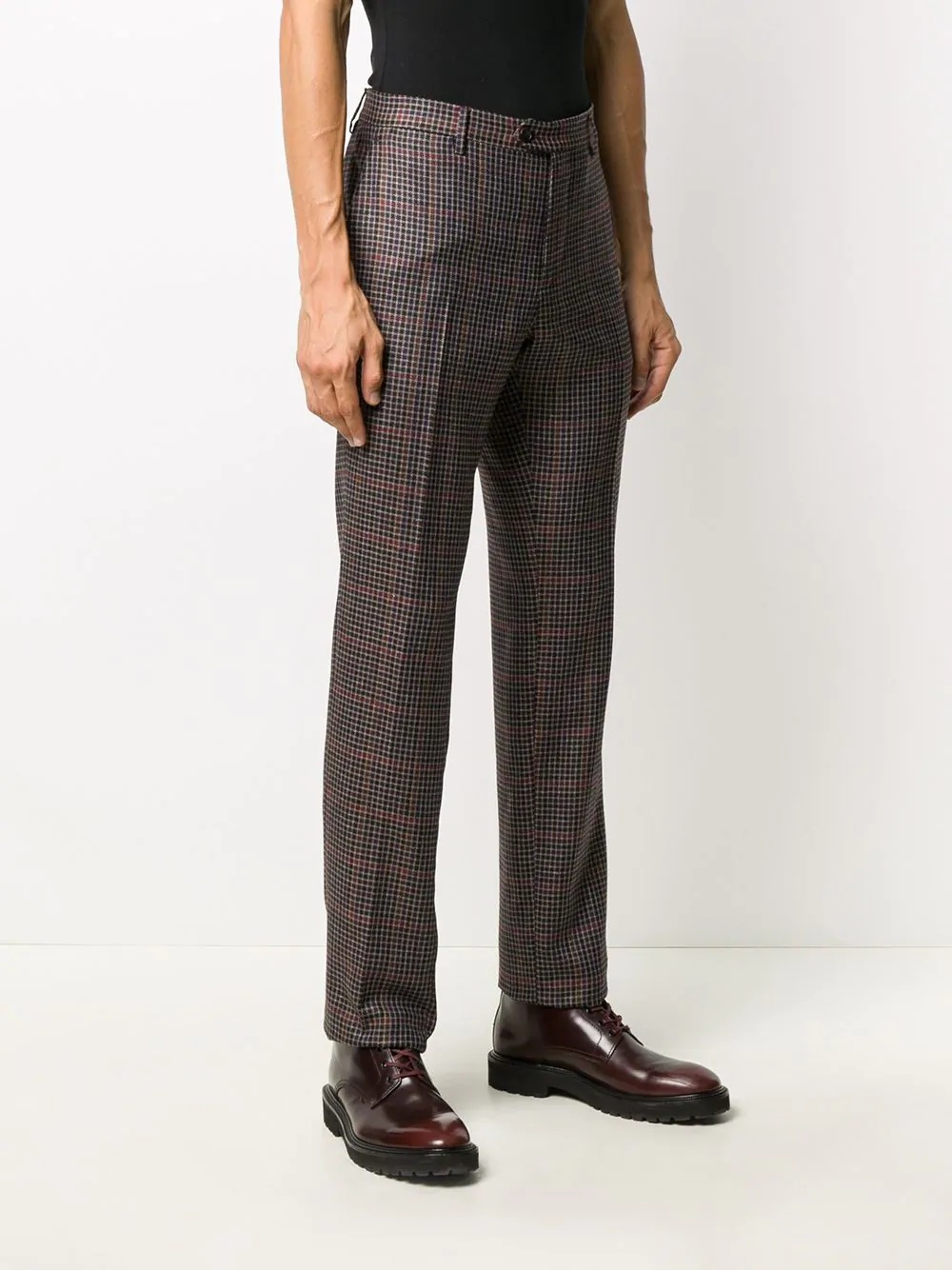 checked trousers - 3