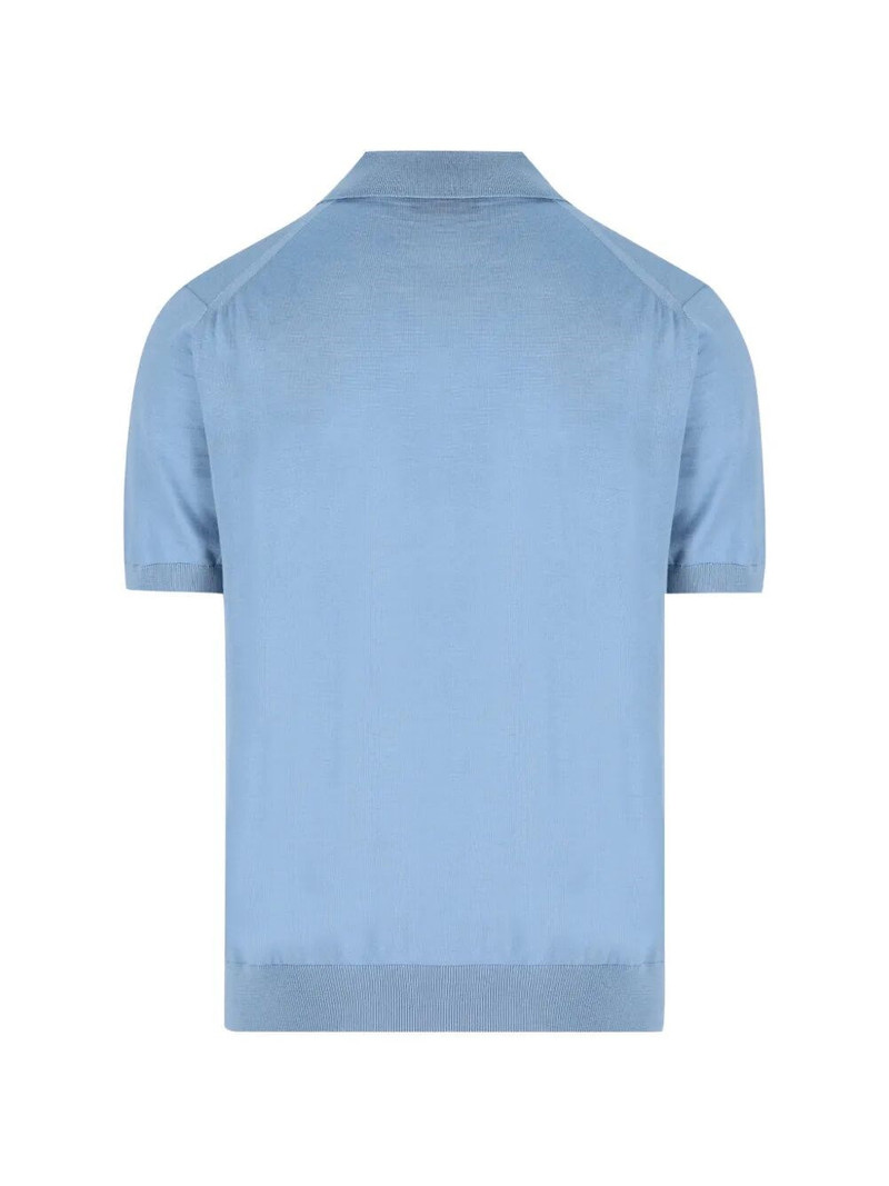 Prada Superfine Wool Polo Shirt outlook