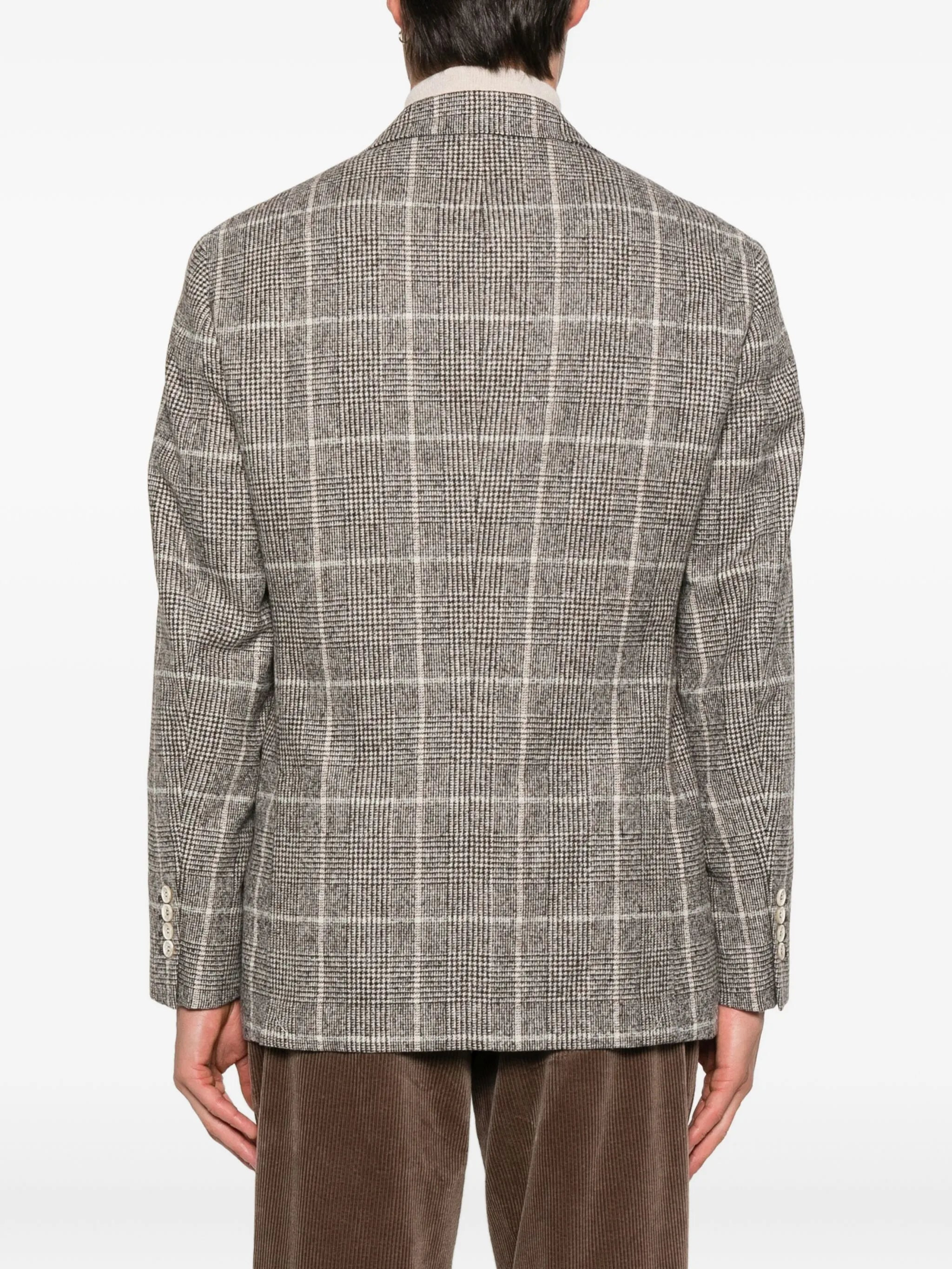 Brunello Cucinelli Checked Blazer - 2