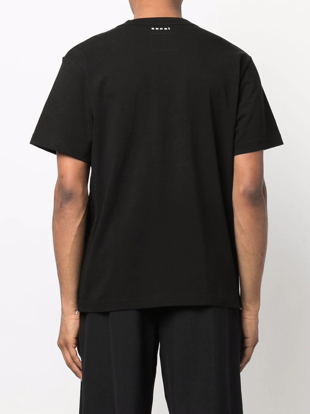 zip-detailed cotton T-shirt - 4