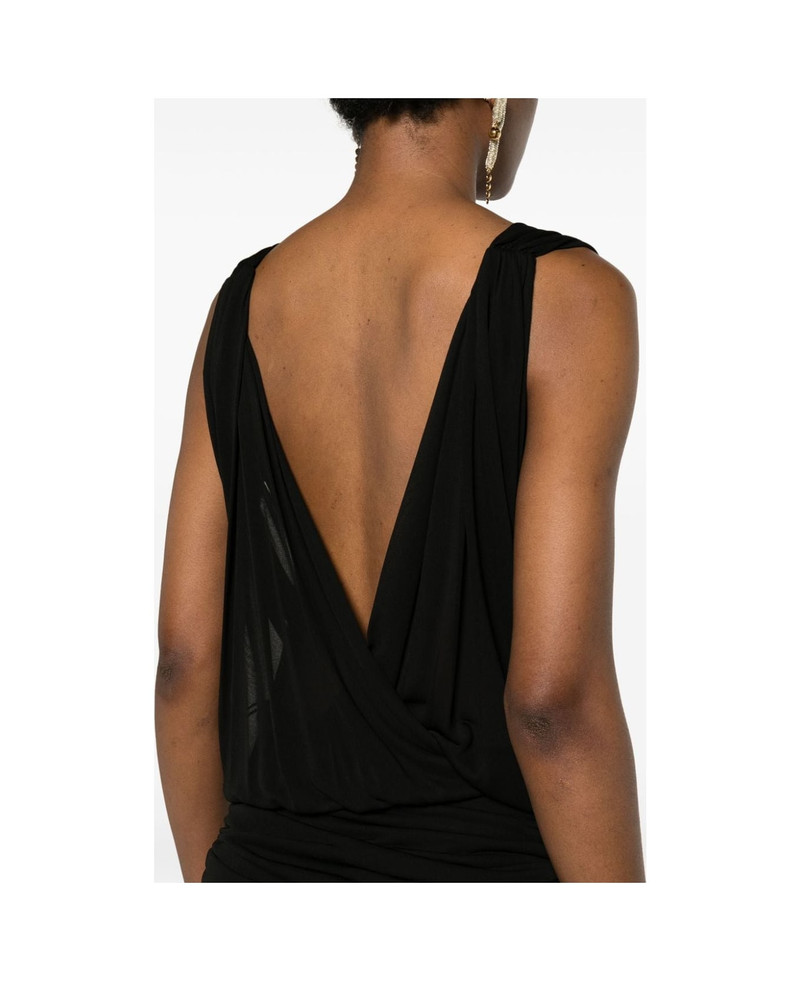 SAINT LAURENT V-necked Mini Dress outlook