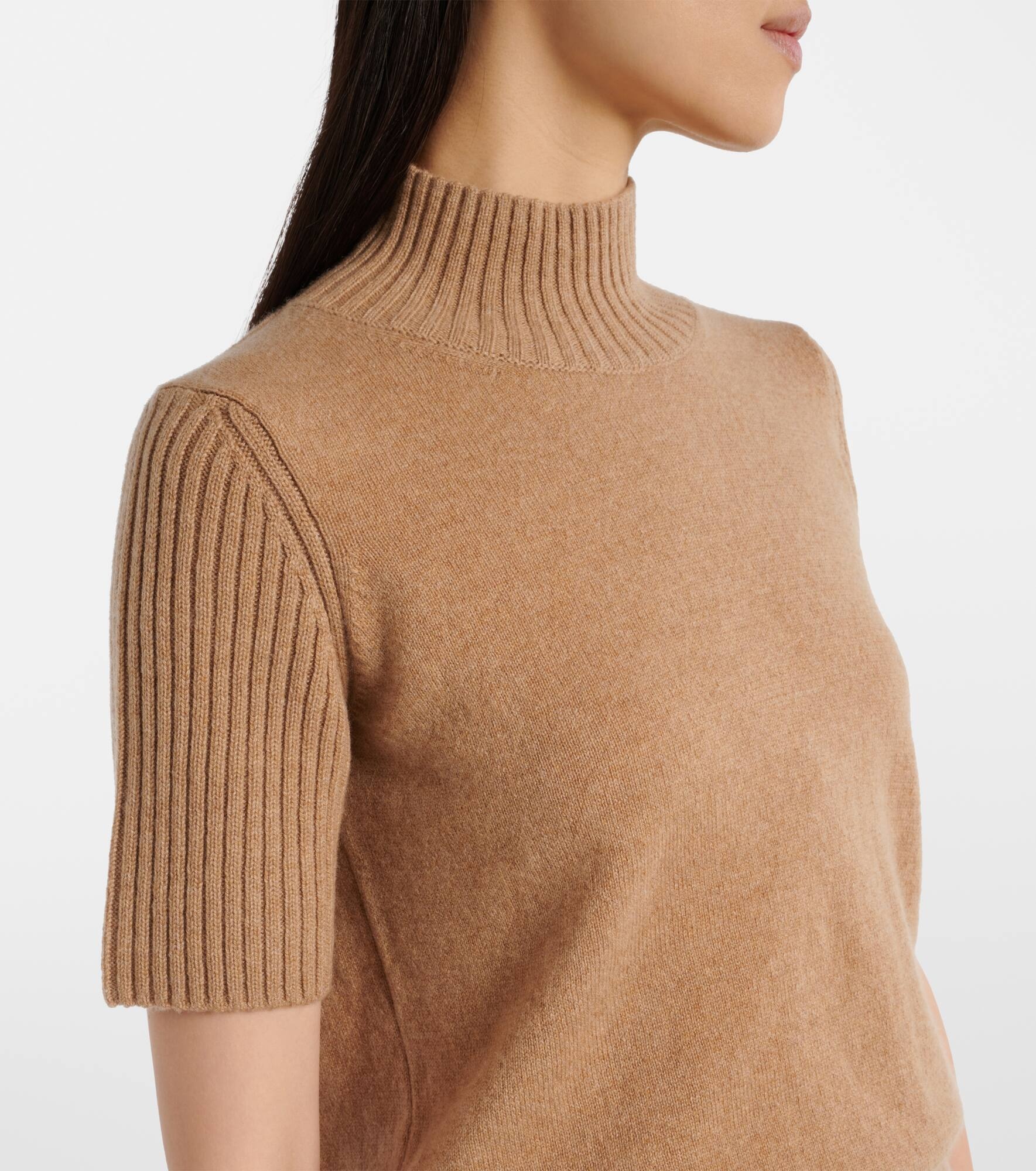 Cecil high-neck cashmere top - 4