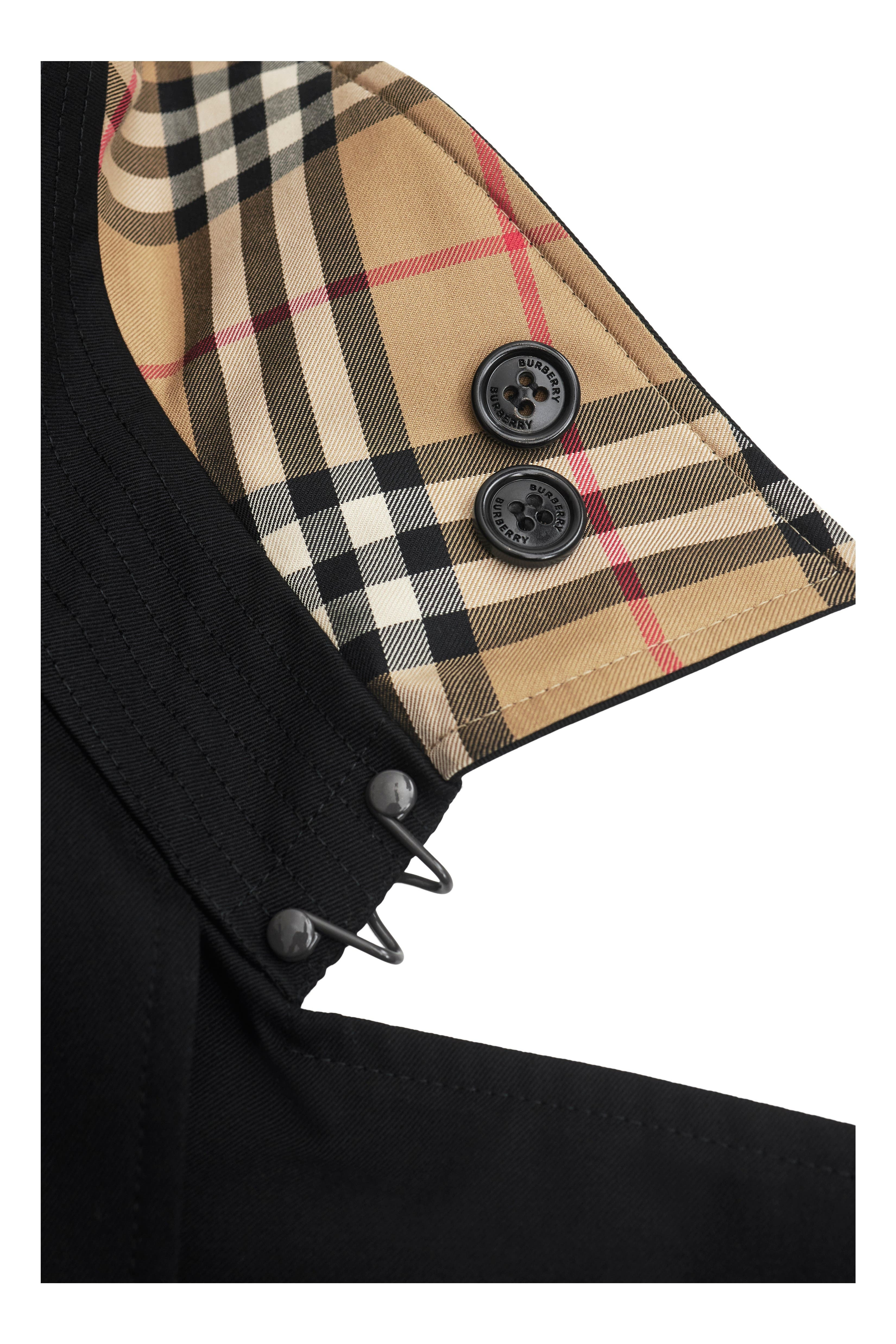 burberry Mid-length Kensington Heritage Trench Coat in Black at Nordstrom - 7