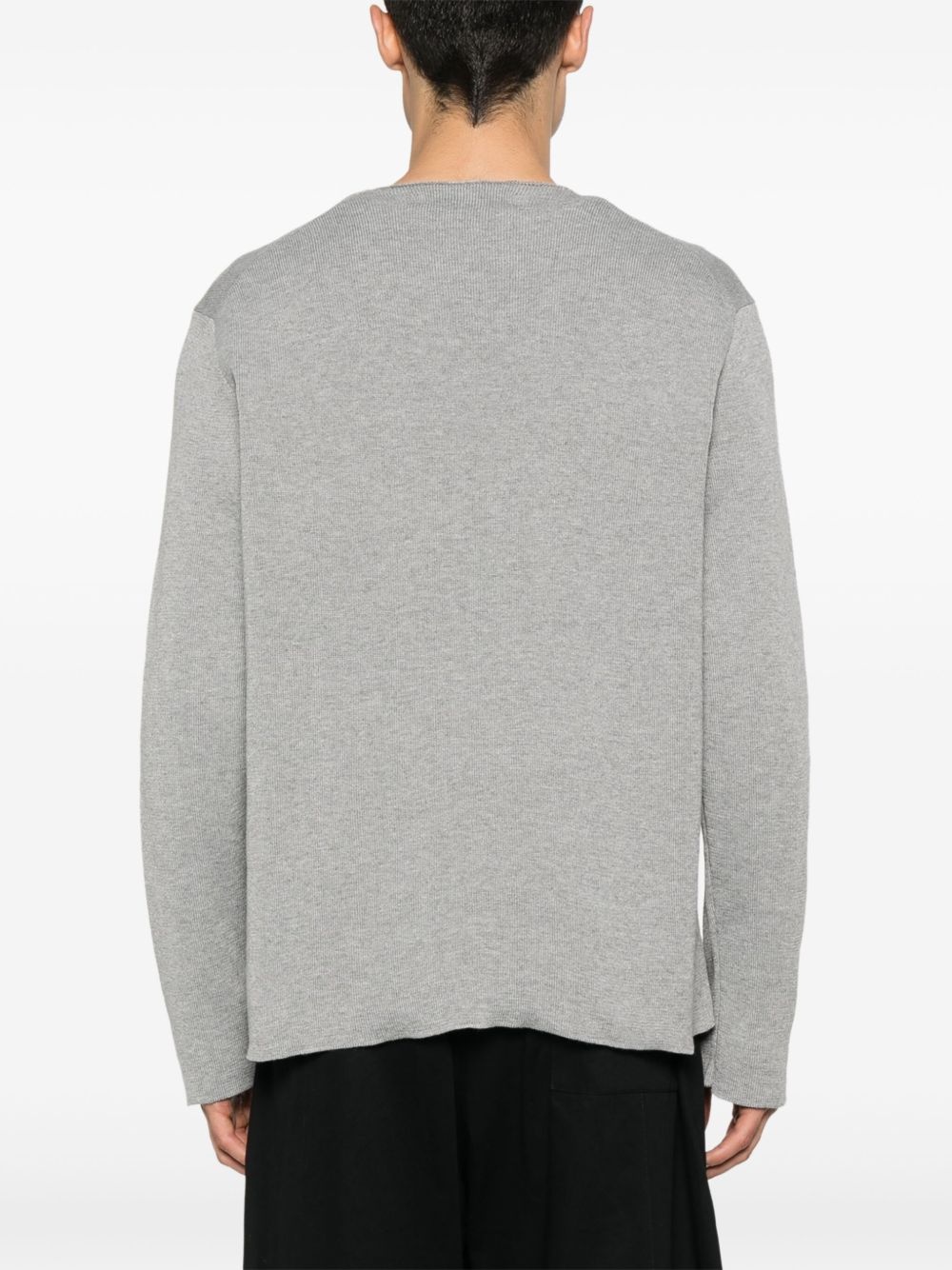 cut-out sweater - 4