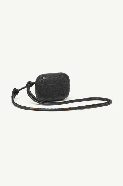 MM6 Maison Margiela Leather Airpods Case outlook