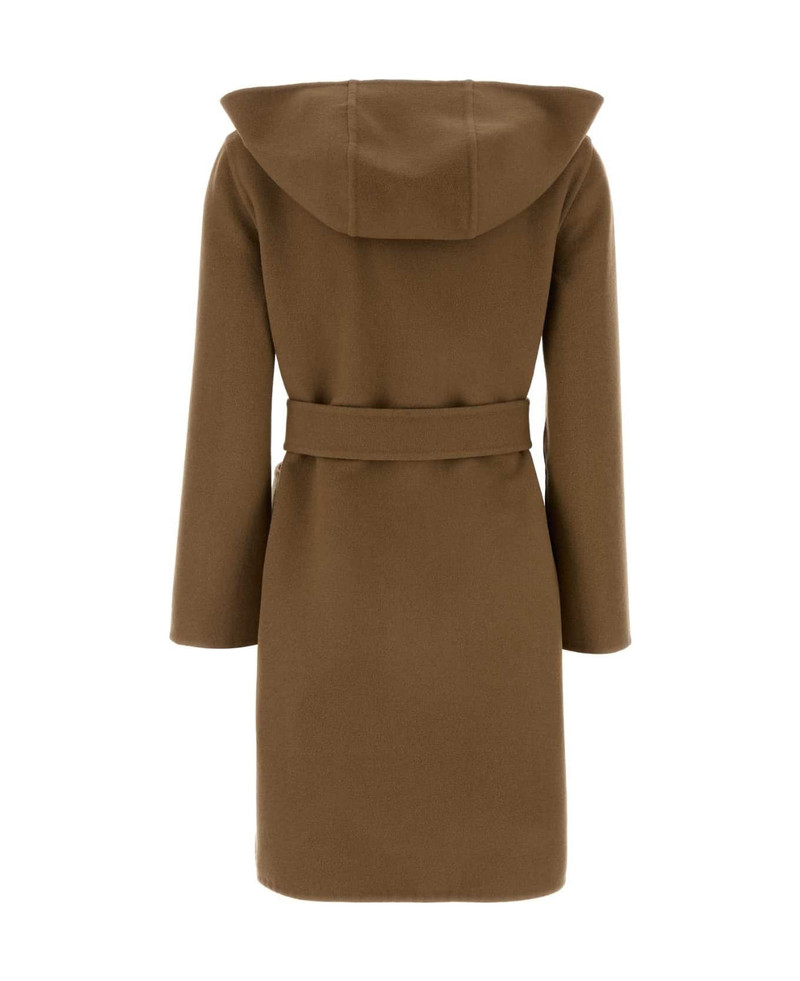 Burberry Camel Wool Reversibile Coat outlook