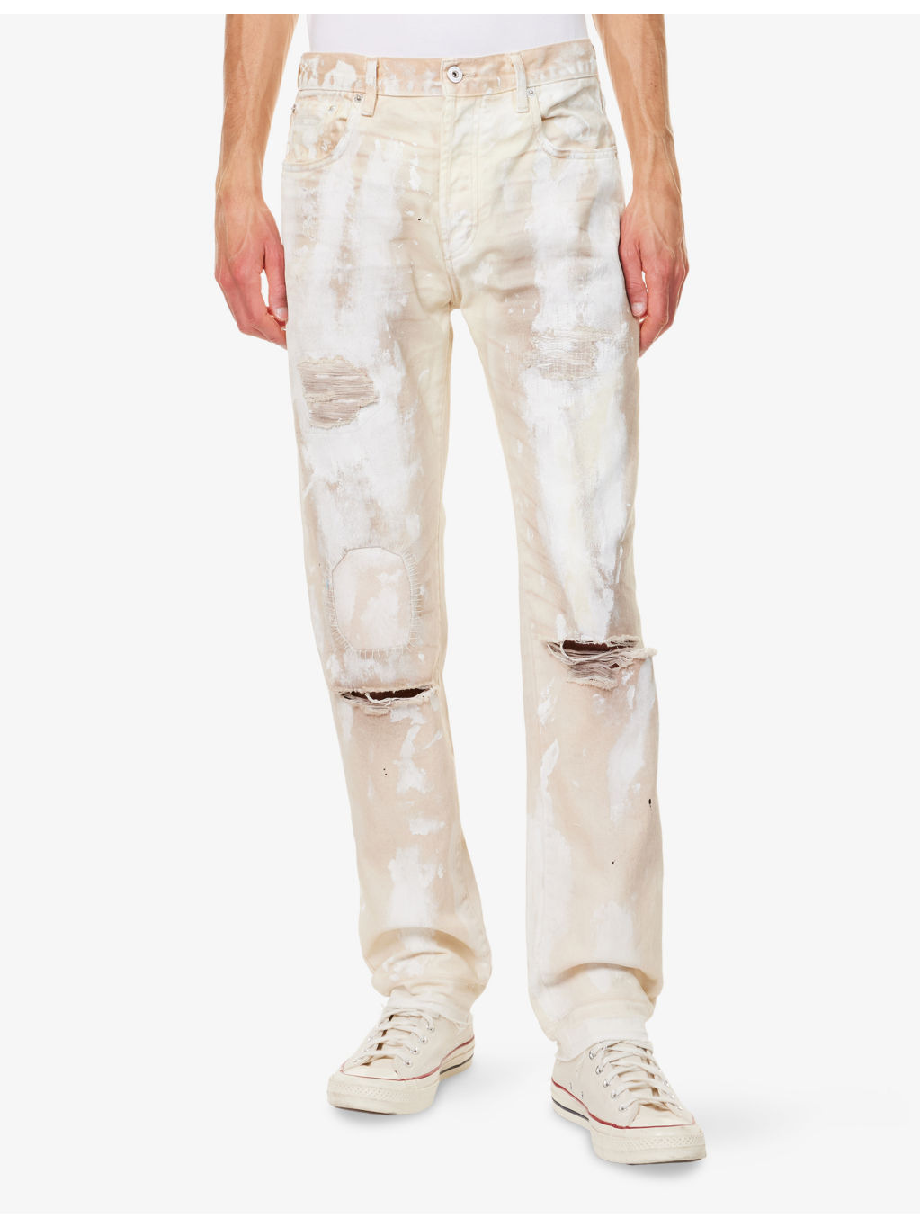 Overtime Distressed Denim Jeans - 3