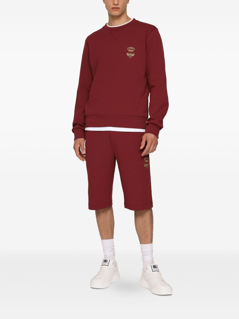 logo-embroidery shorts - 2