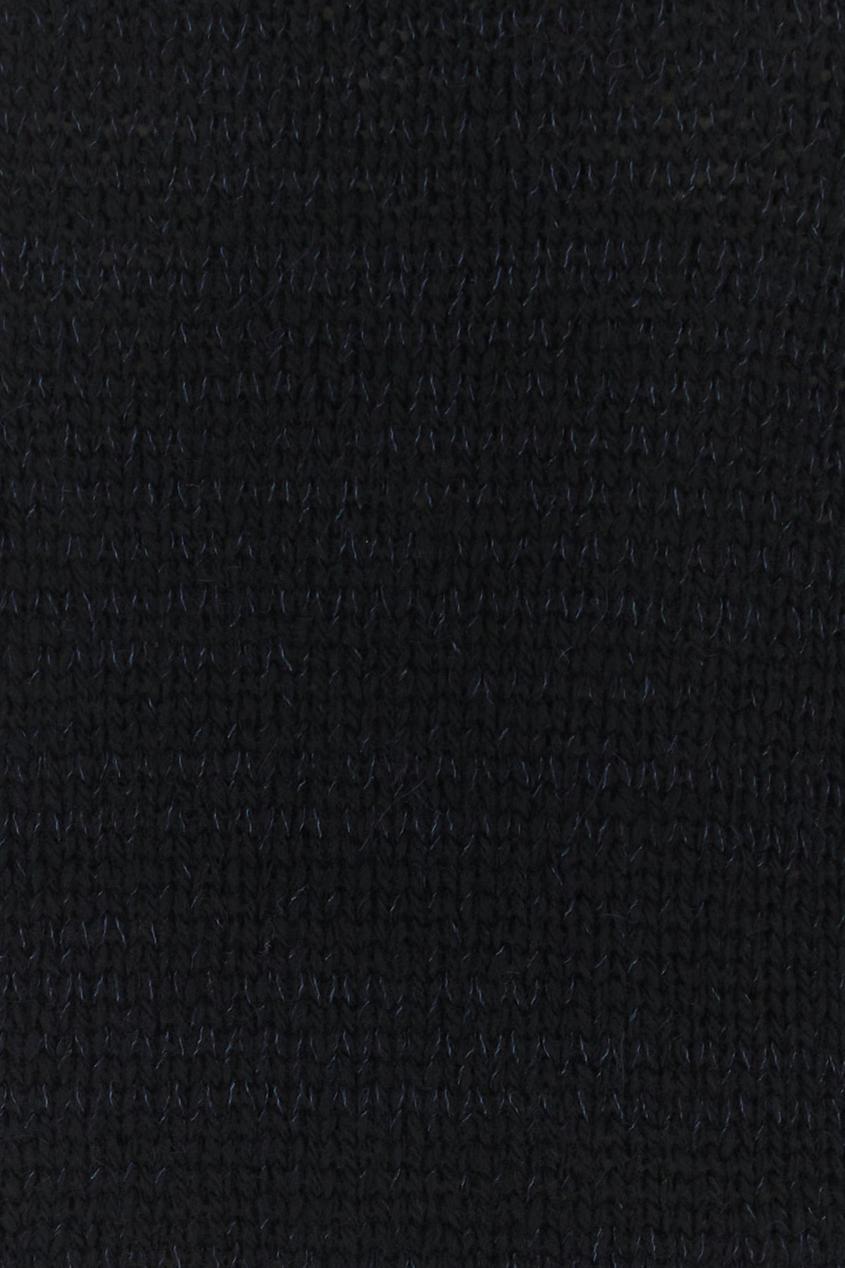 Black wool blend sweater - 3