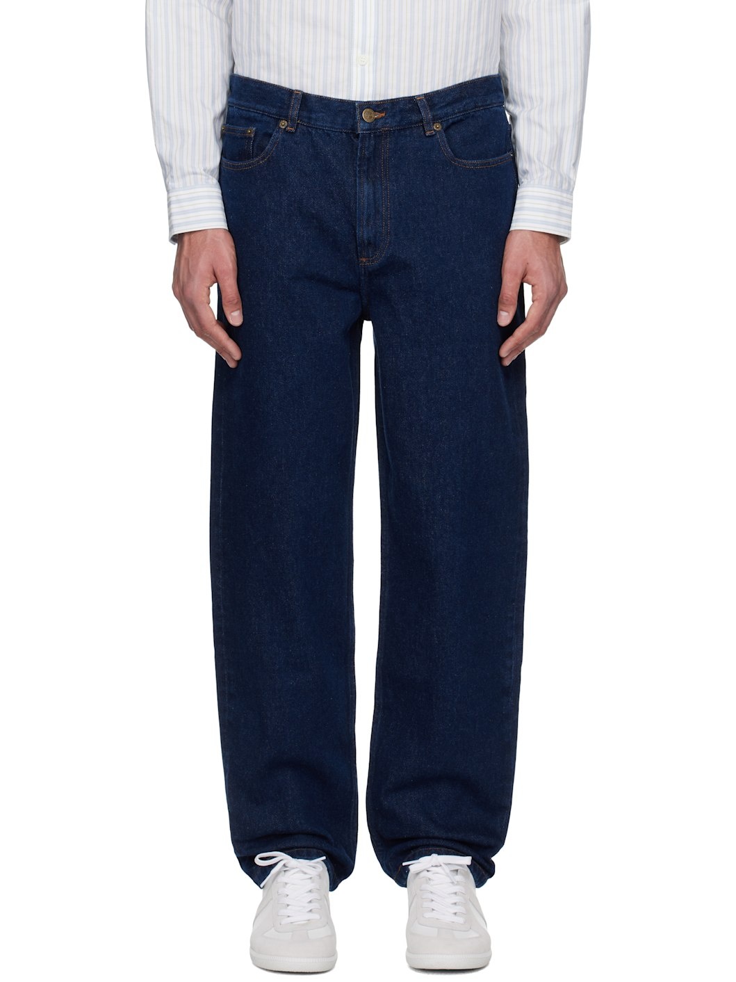 A. P.C. Navy Martin Jeans - 1