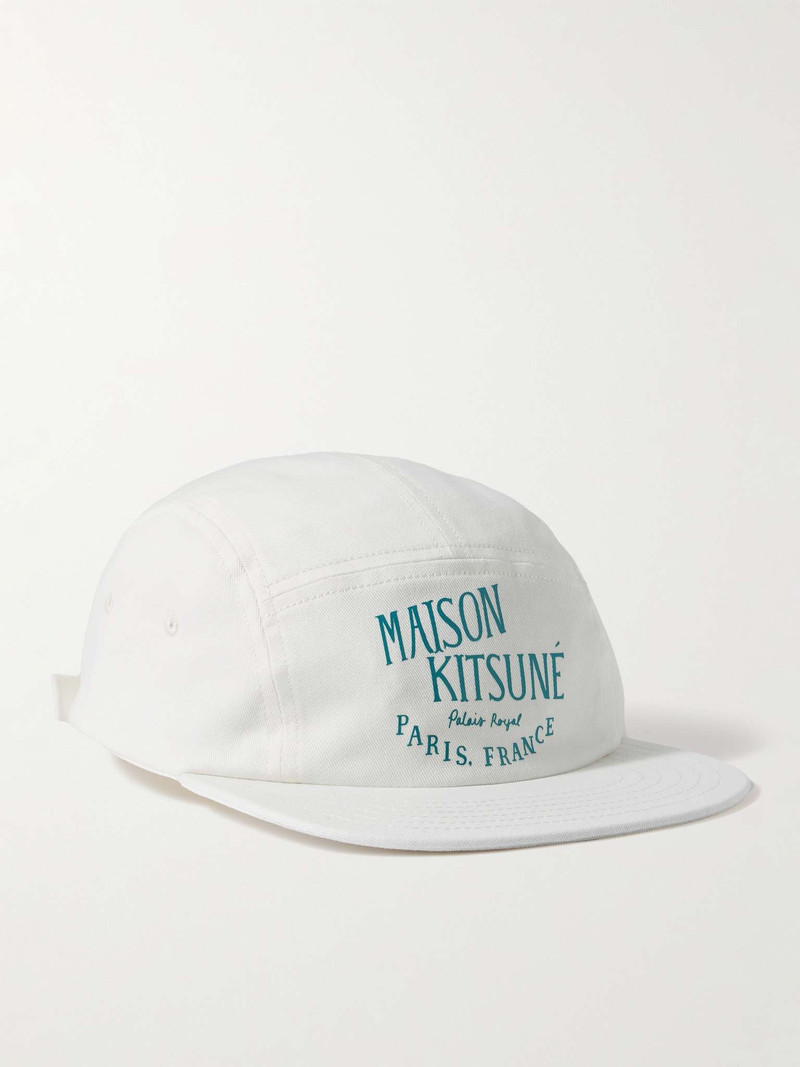 Logo-Print Cotton-Twill Baseball Cap - 1