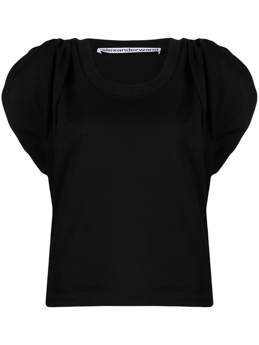 Alexander Wang ALEXANDER WANG DRAPED SHOULDER SLEEVELESS TOP CLOTHING - 1