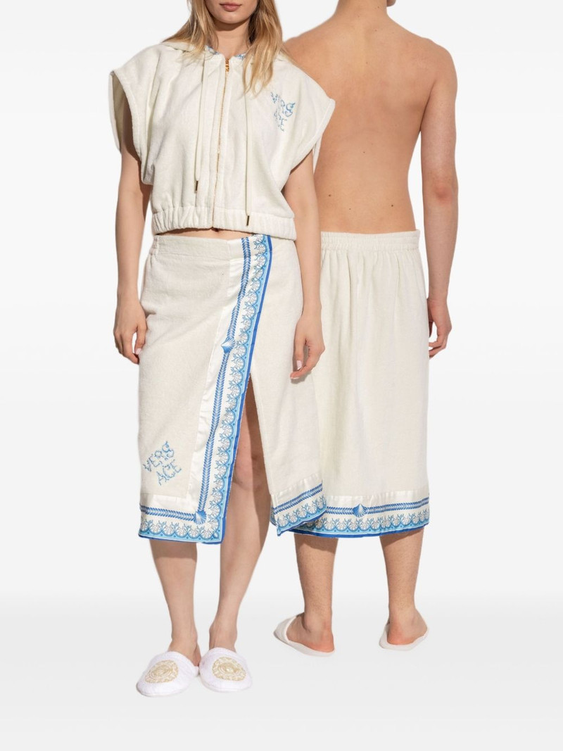 VERSACE Underwater Barocco wrap towel outlook