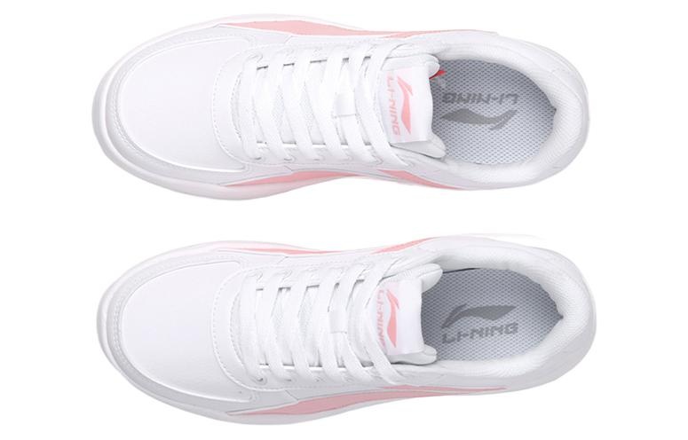 (WMNS) Li-Ning Classic Skateboarding 'White Pink' AGCR470-4 - 4