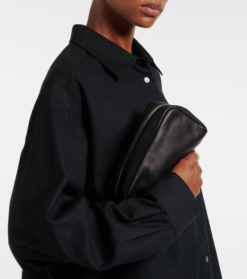 The Row Leather pouch outlook