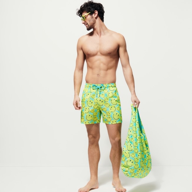 Unisex Beach Bag Turtles Smiley - Vilebrequin x Smiley® - 2