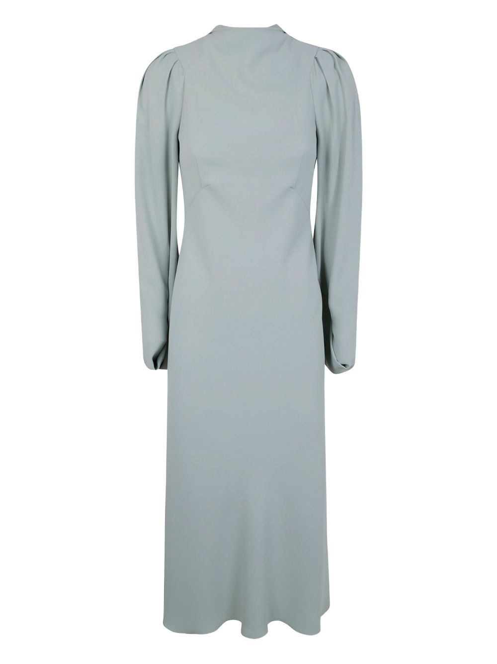 puff-sleeve dress - 2