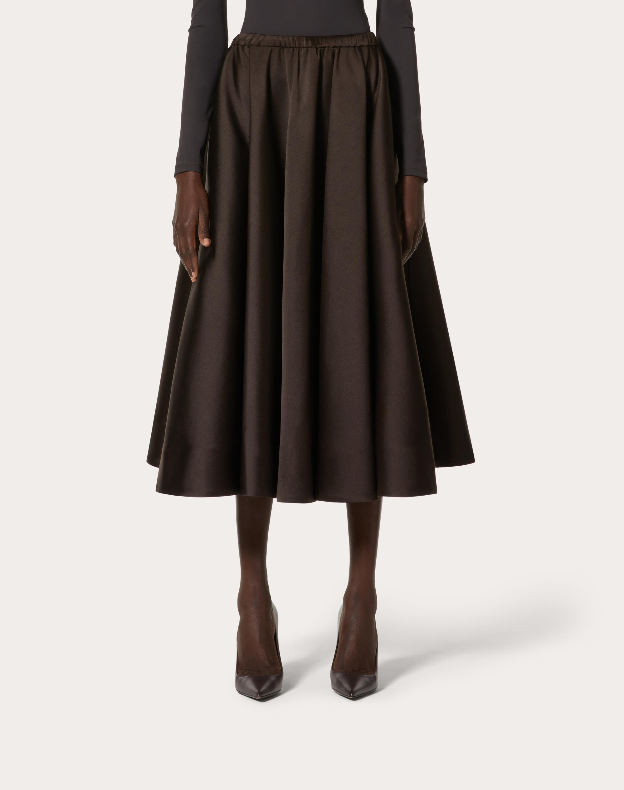 TECHNO DUCHESSE MIDI SKIRT - 3