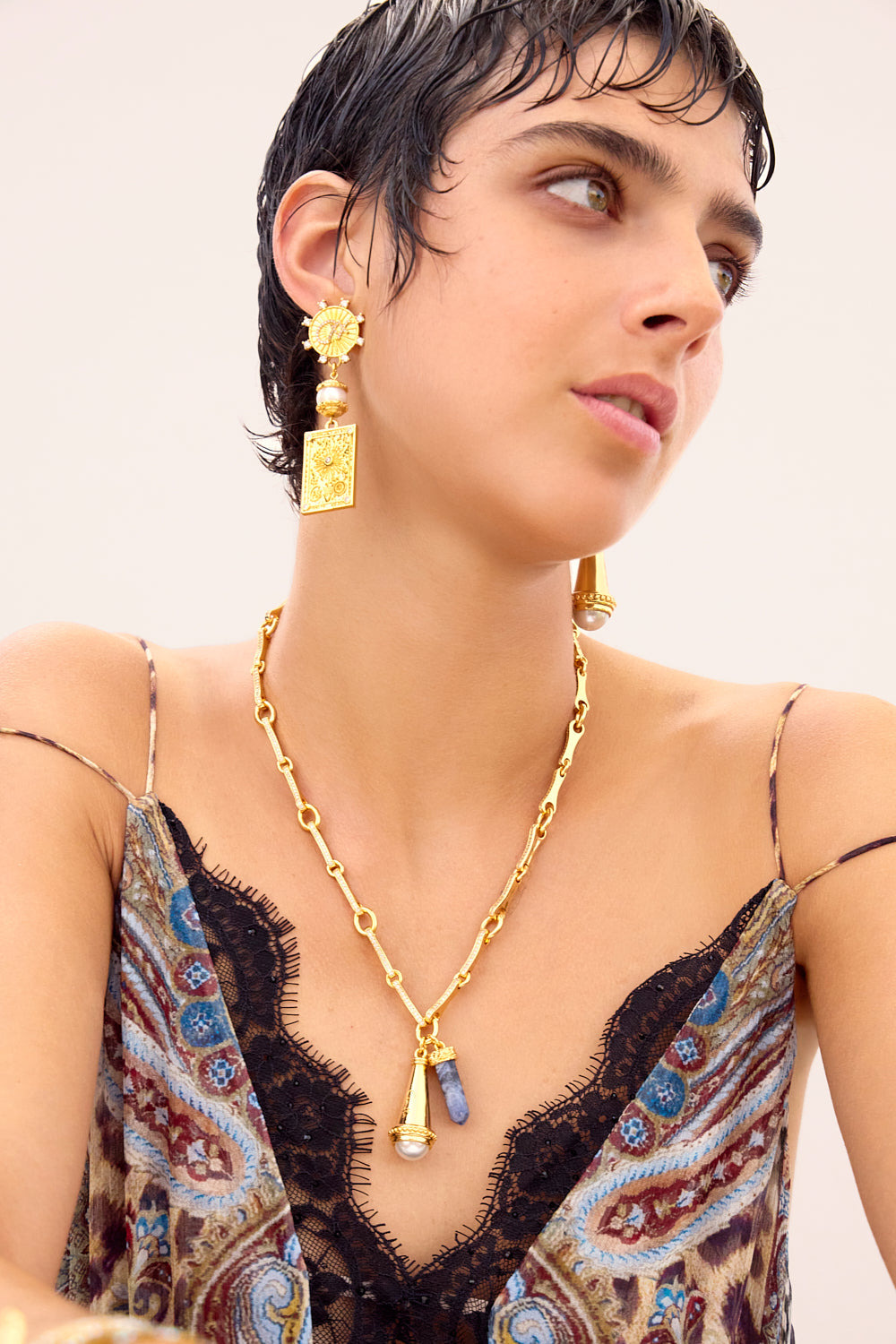 BOHEMIAN BABYLON CHAIN LINK NECKLACE - 2