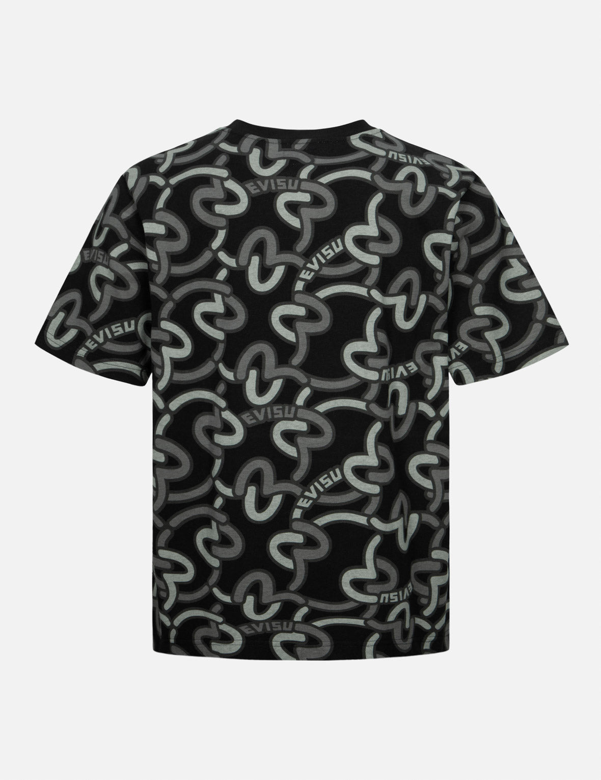ALLOVER OVERLAPPING SEAGULL PRINT REGULAR FIT T-SHIRT - 2