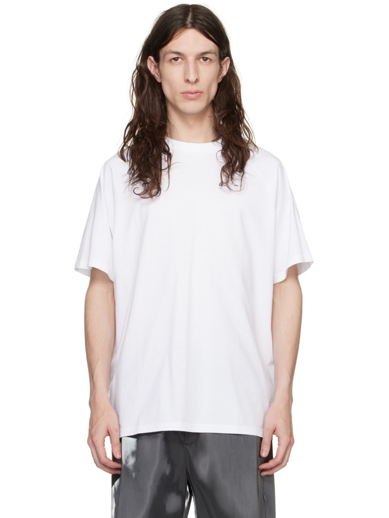 White Raglan T-Shirt - 1