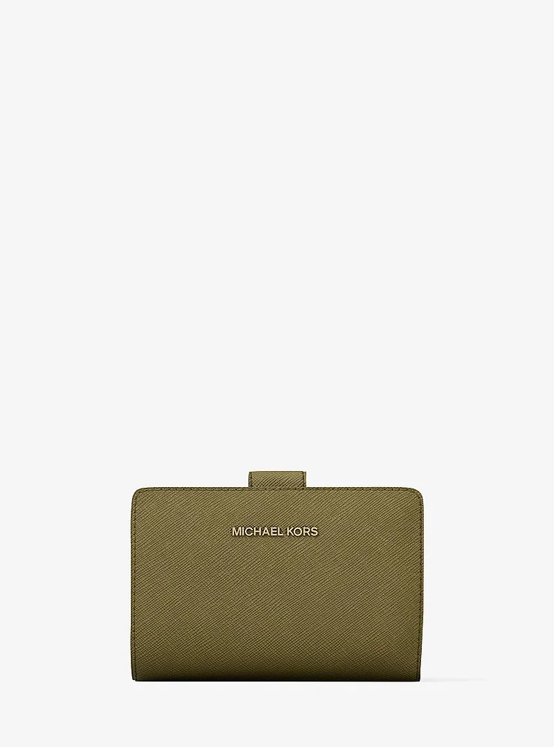 Medium Crossgrain Leather Wallet - 1