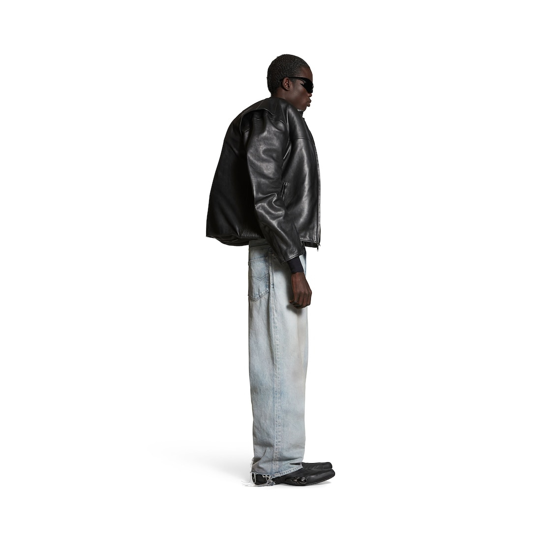 Baggy Pants in Blue - 3