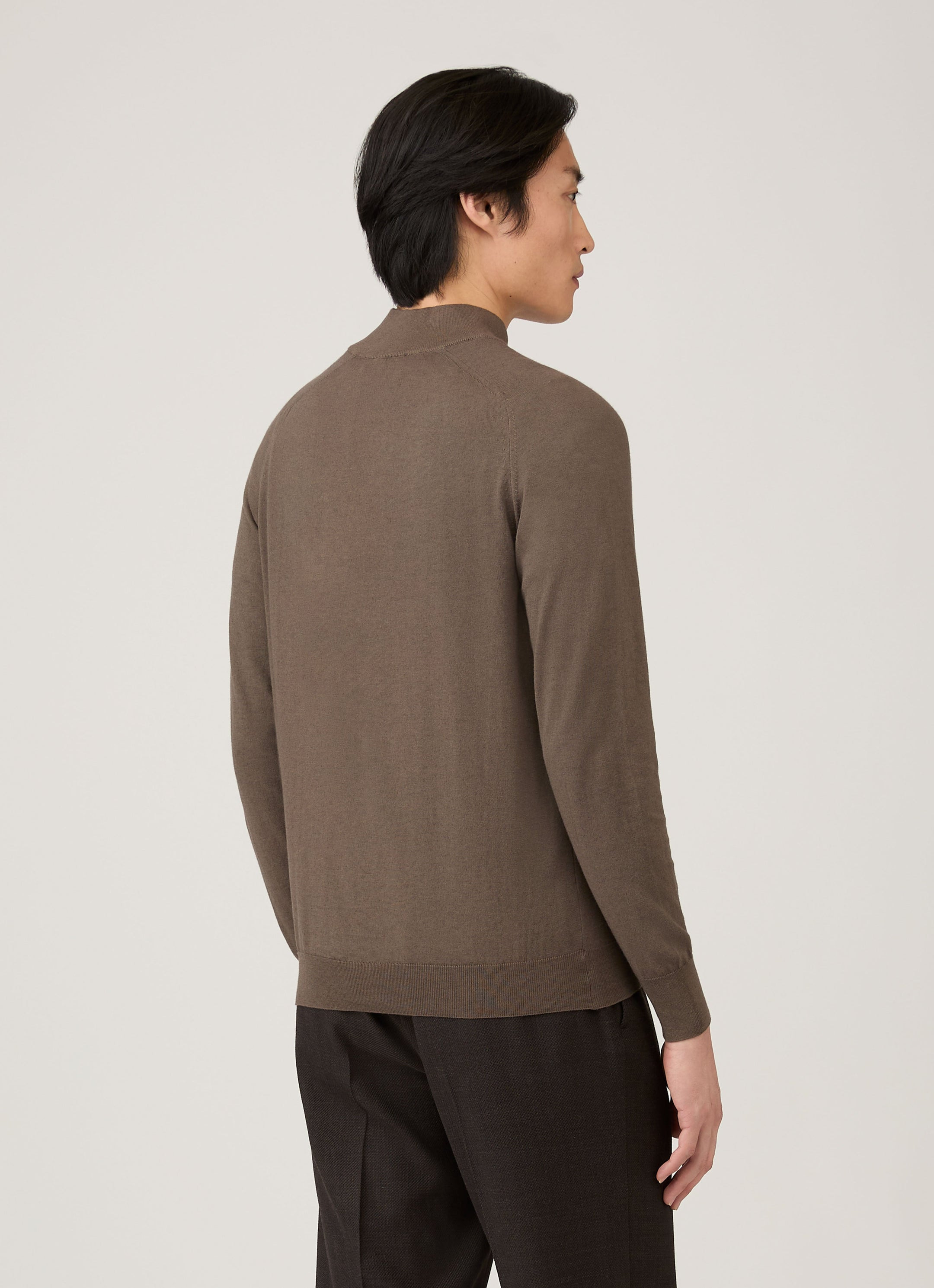 Sea Island Cashmere Half Zip - 5