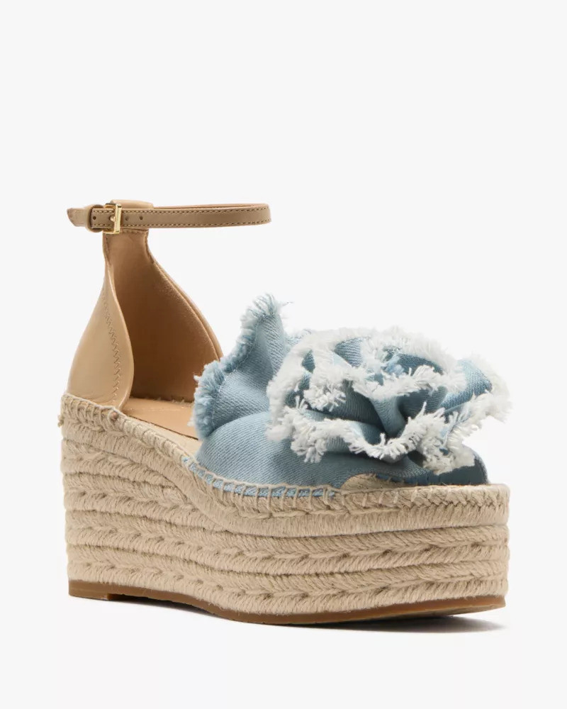 kate spade Flourish Espadrille Wedge Sandals outlook