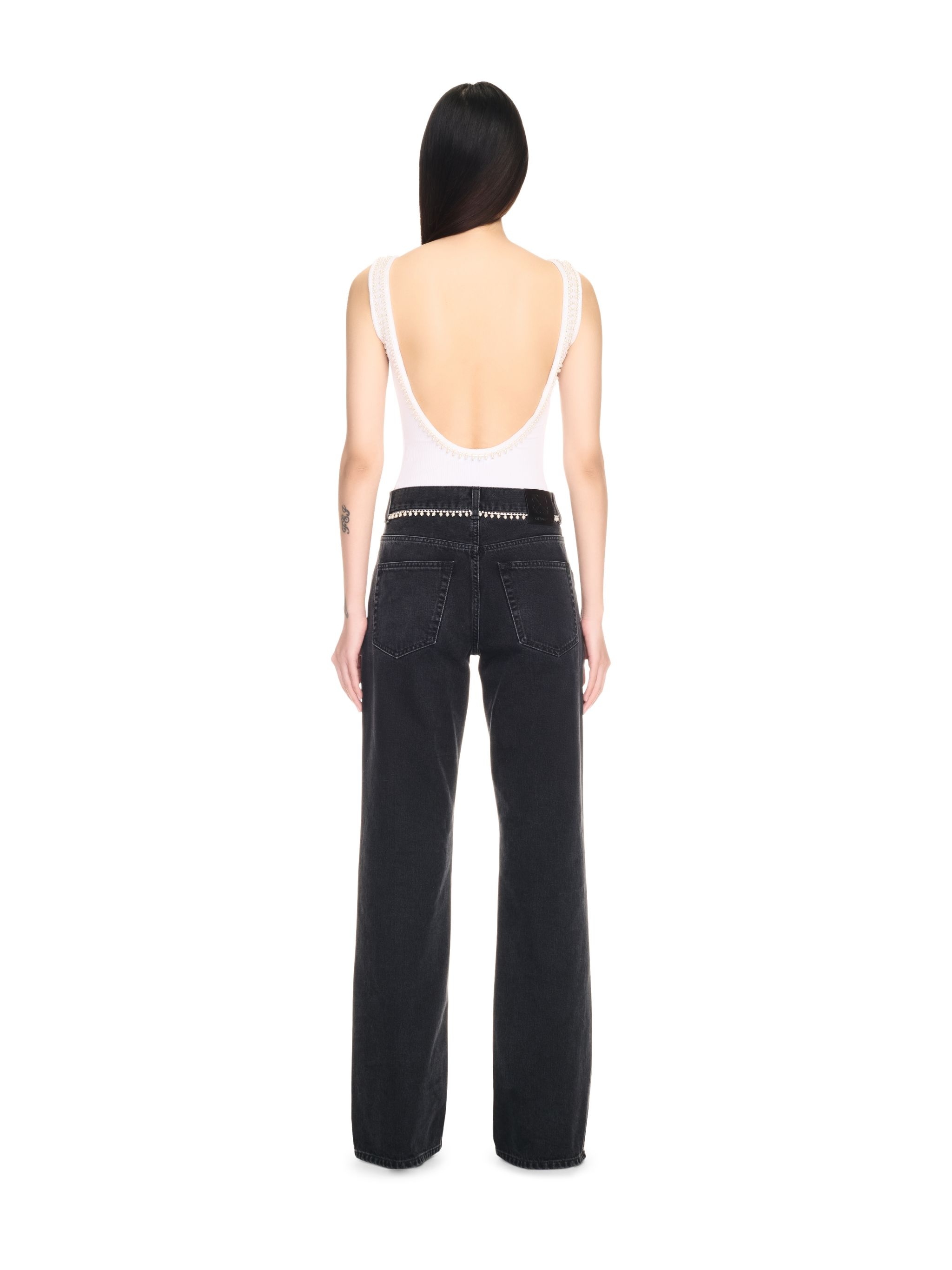 Light Rib Emb 20s Tank Top - 4