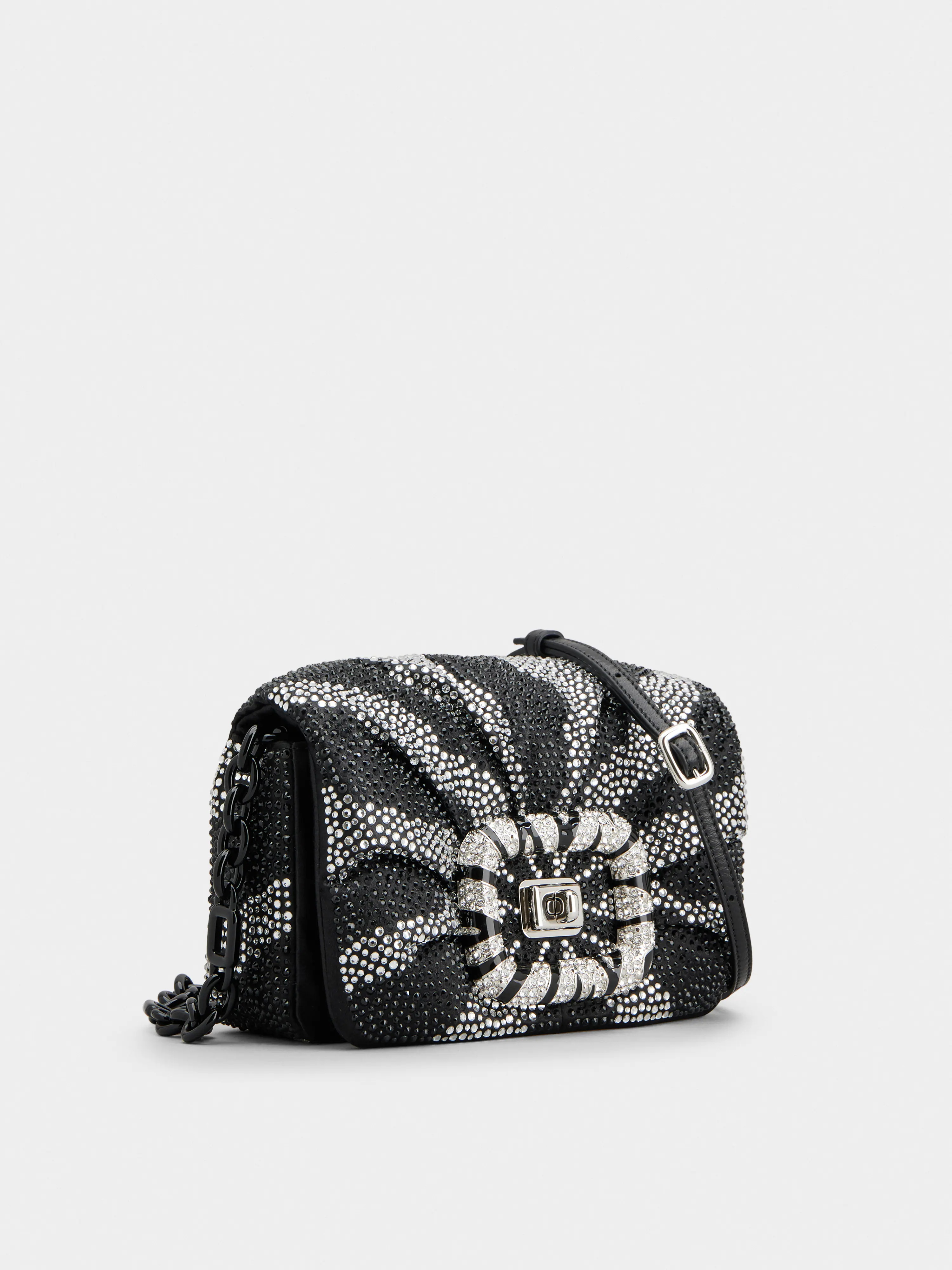 Viv' Choc Mini Bag in satin - 3