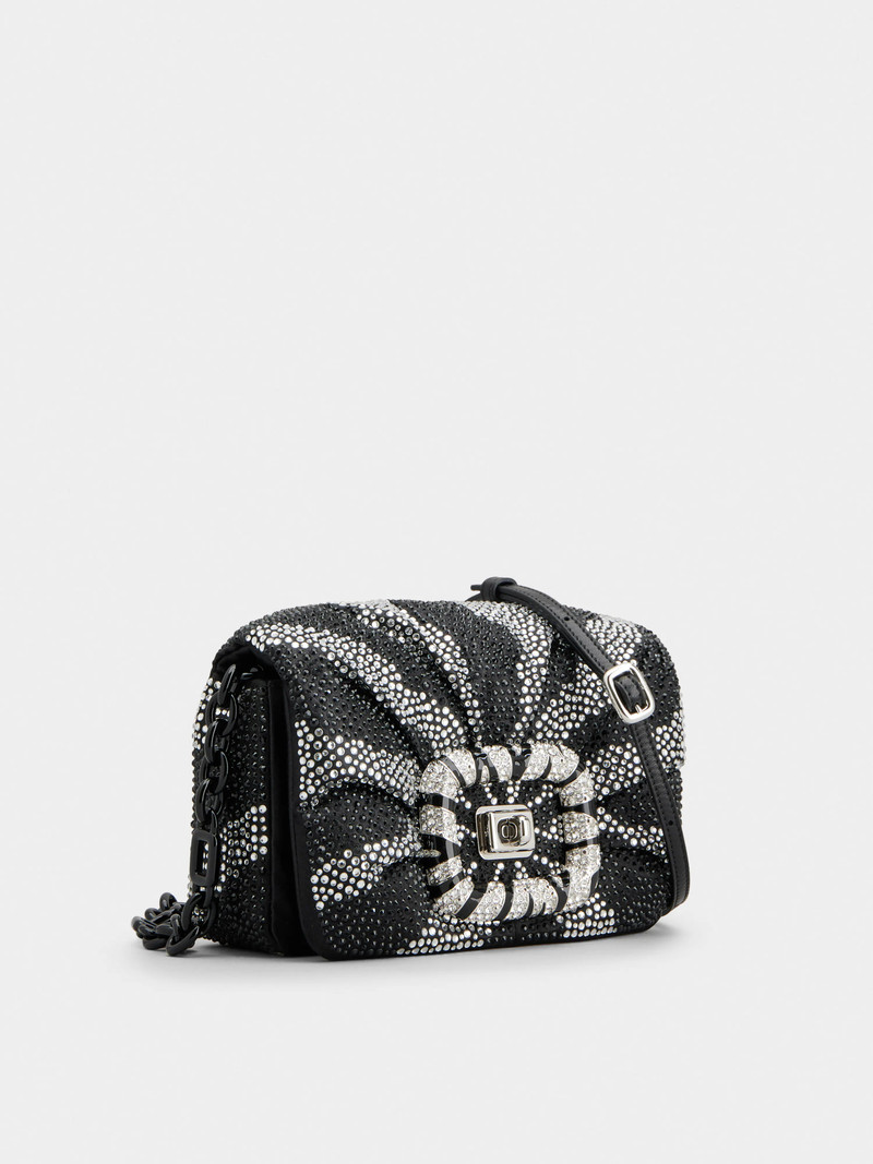 Viv' Choc Mini Bag in satin 3