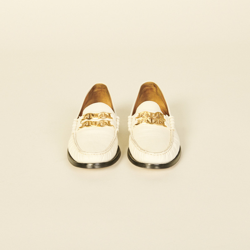 Sandro Leather loafers outlook