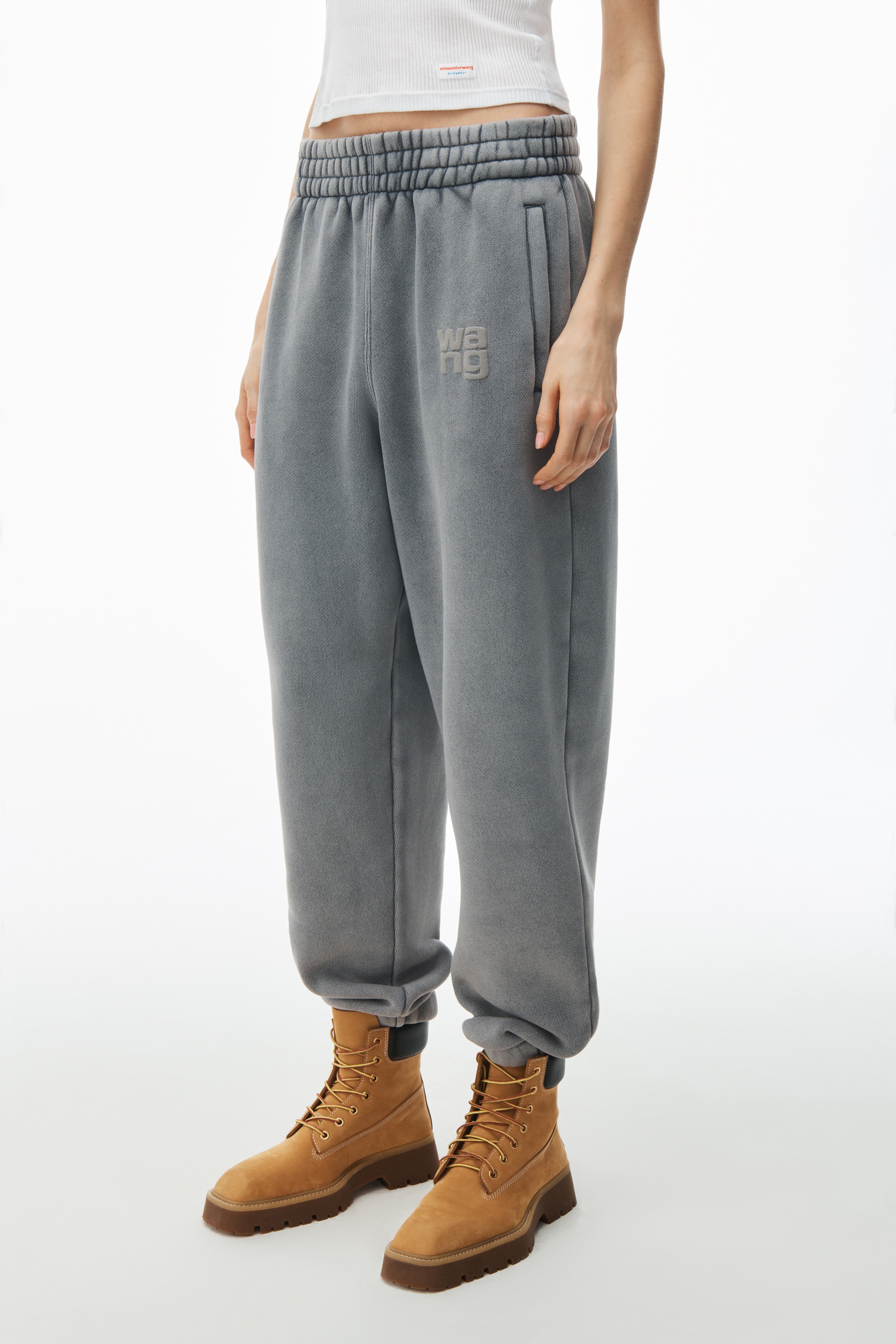 Logo Sweatpant in Structured Terry - 3