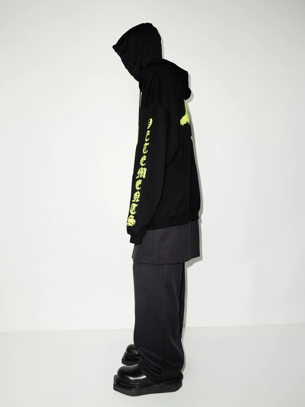 Double Anarchy logo hoodie - 4