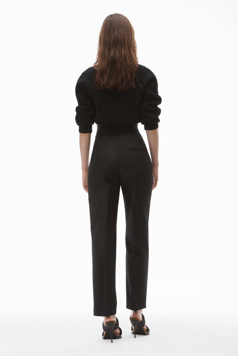 STRAIGHT LEG TROUSER IN COTTON TAILORING 4