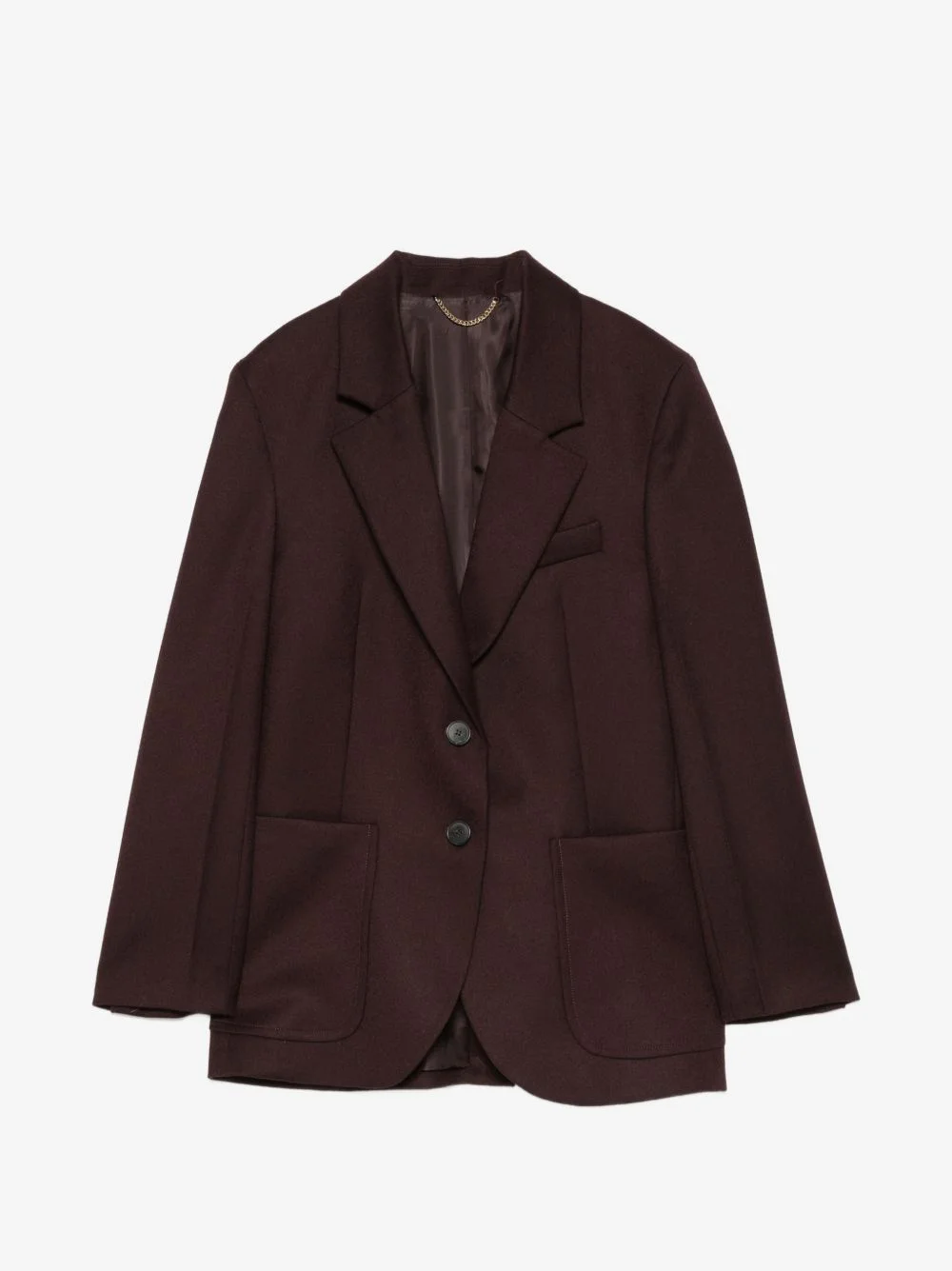 single-breasted notch-lapel blazer - 1
