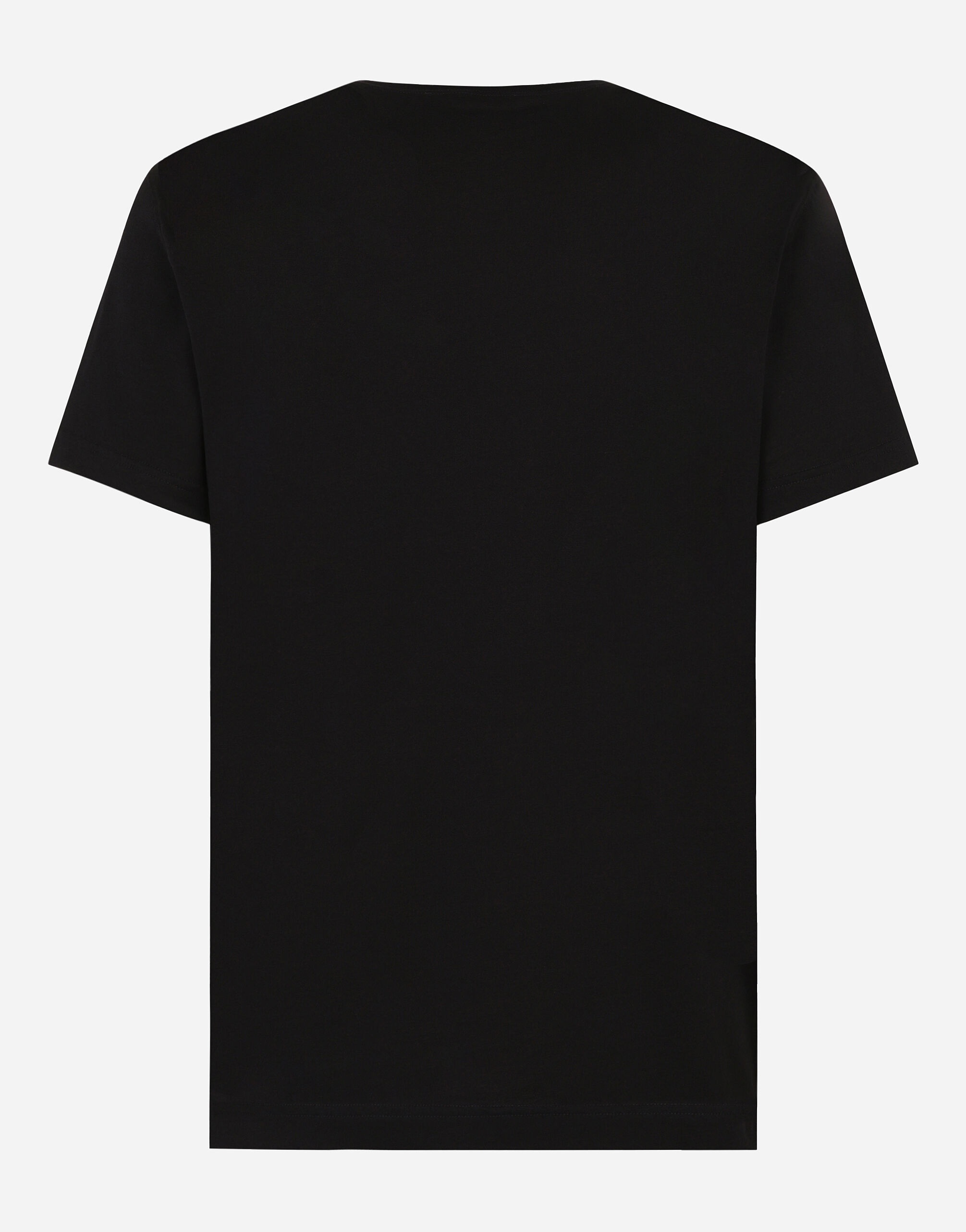 Short-sleeved T-shirt with DG embroidery - 2