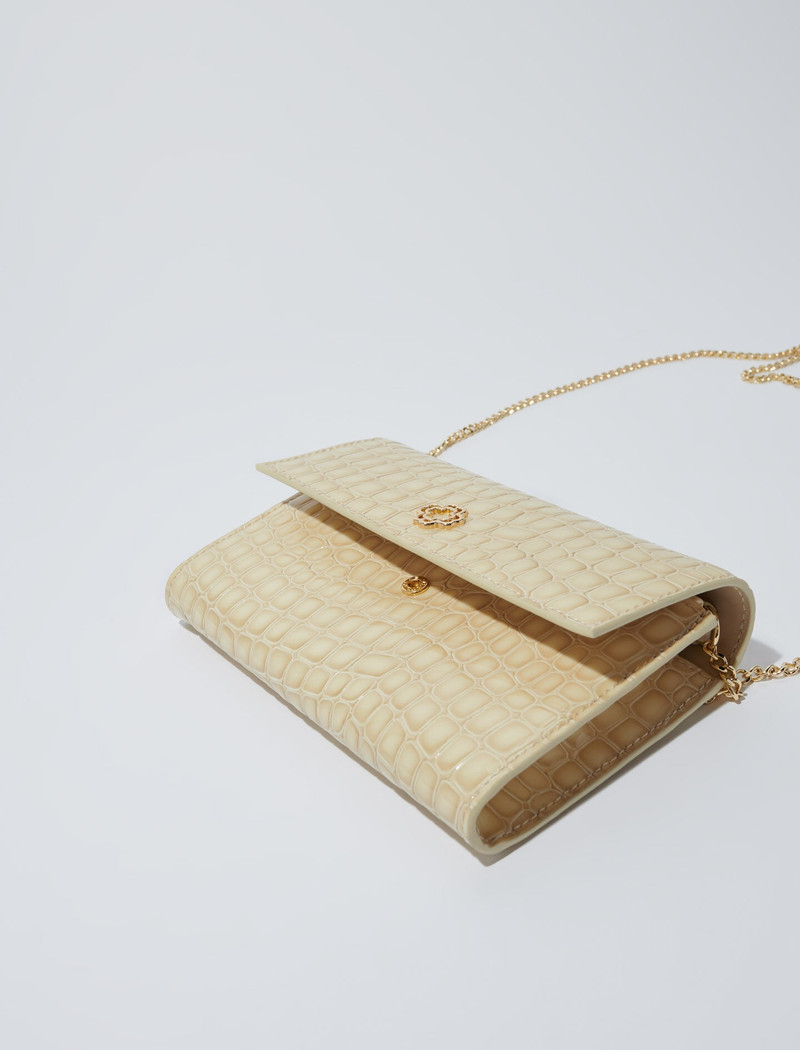 Leather chain wallet 3