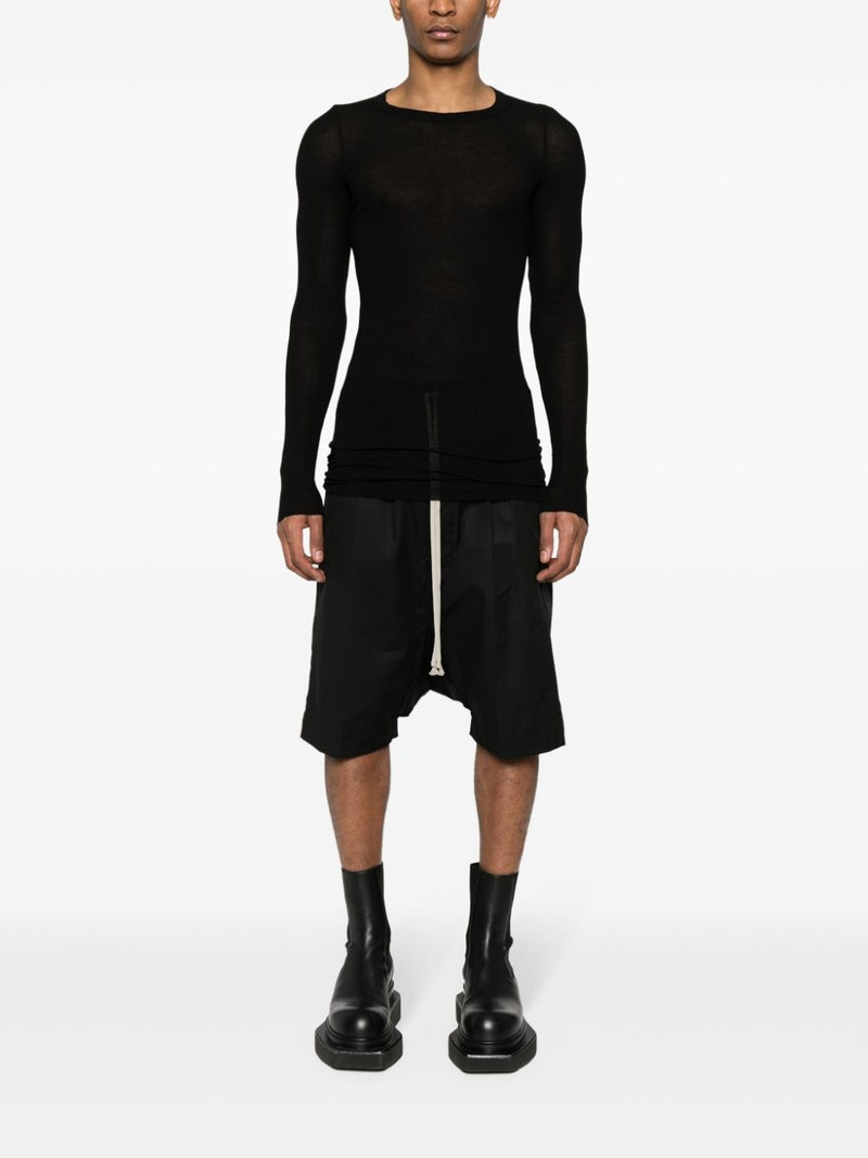 Rick Owens Basic ribbed tank top outlook