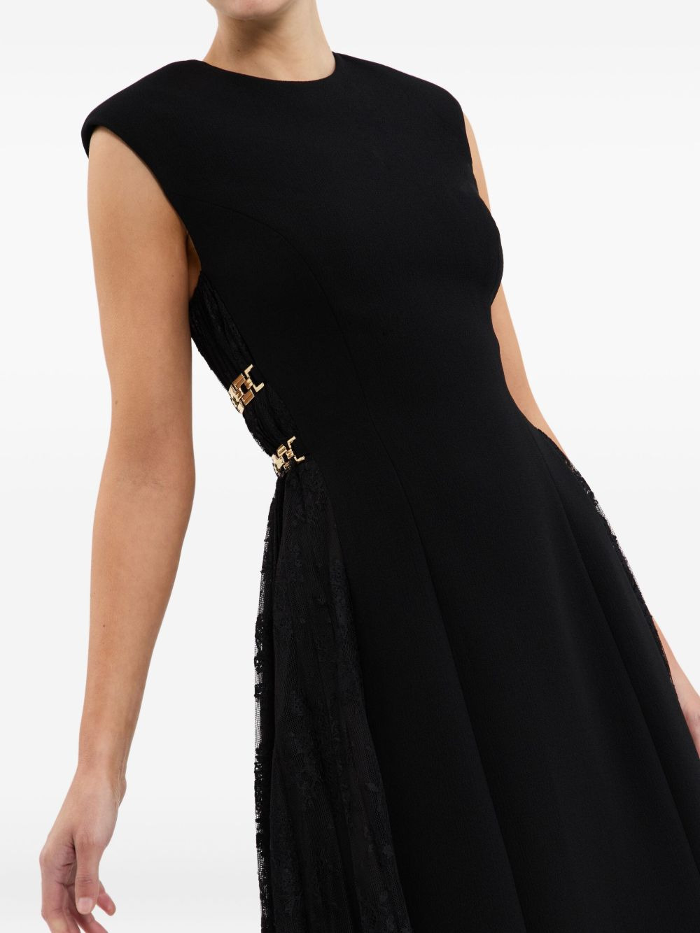 Milena lace midi dress - 4