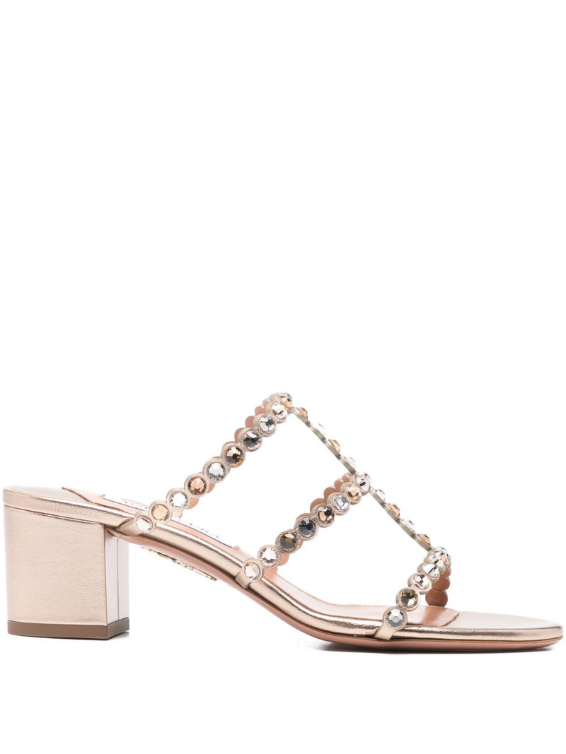 Tequilla crystal-embellishment sandals 1
