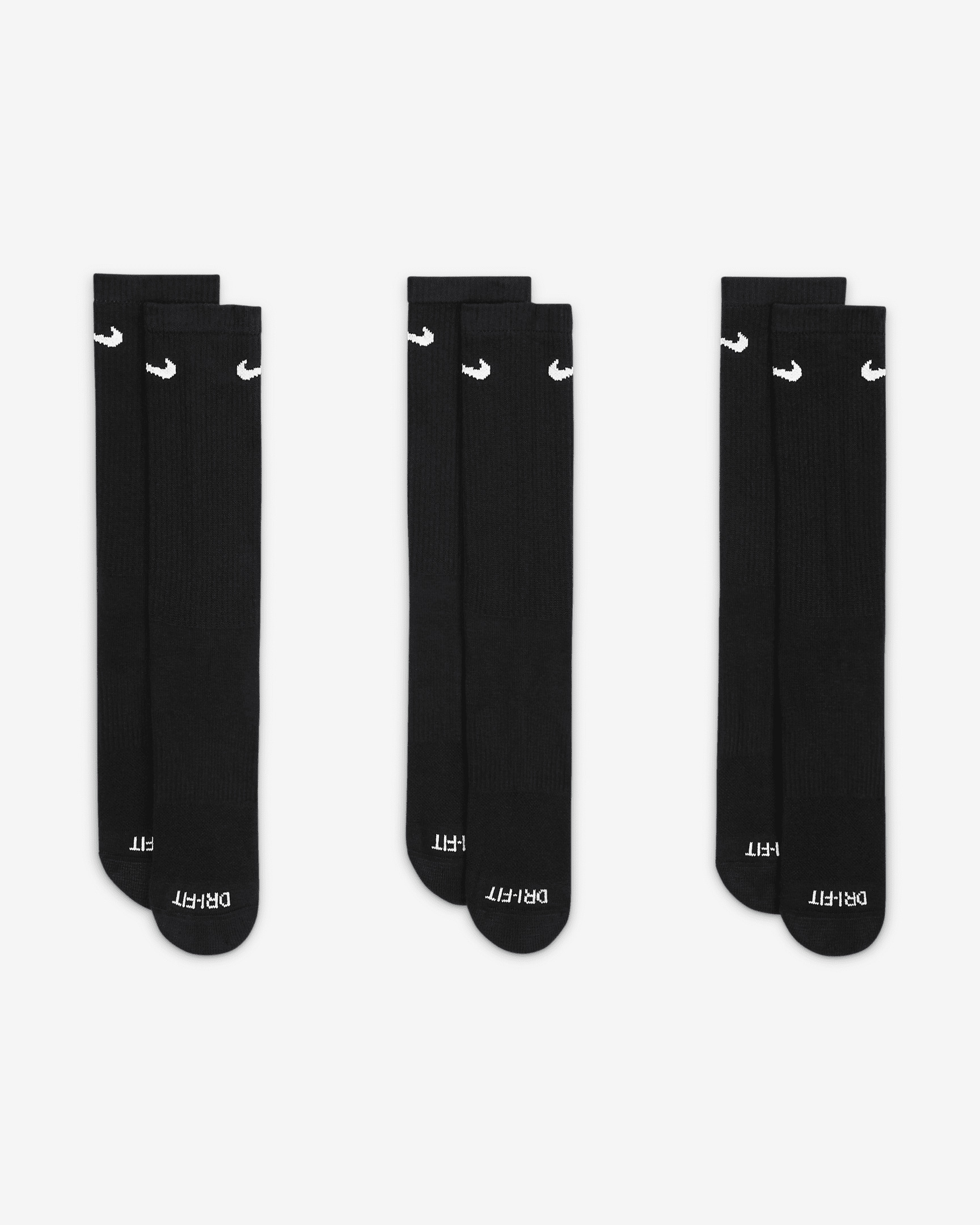 Nike Everyday Plus Cushioned Training Crew Socks (3 Pairs) - 2