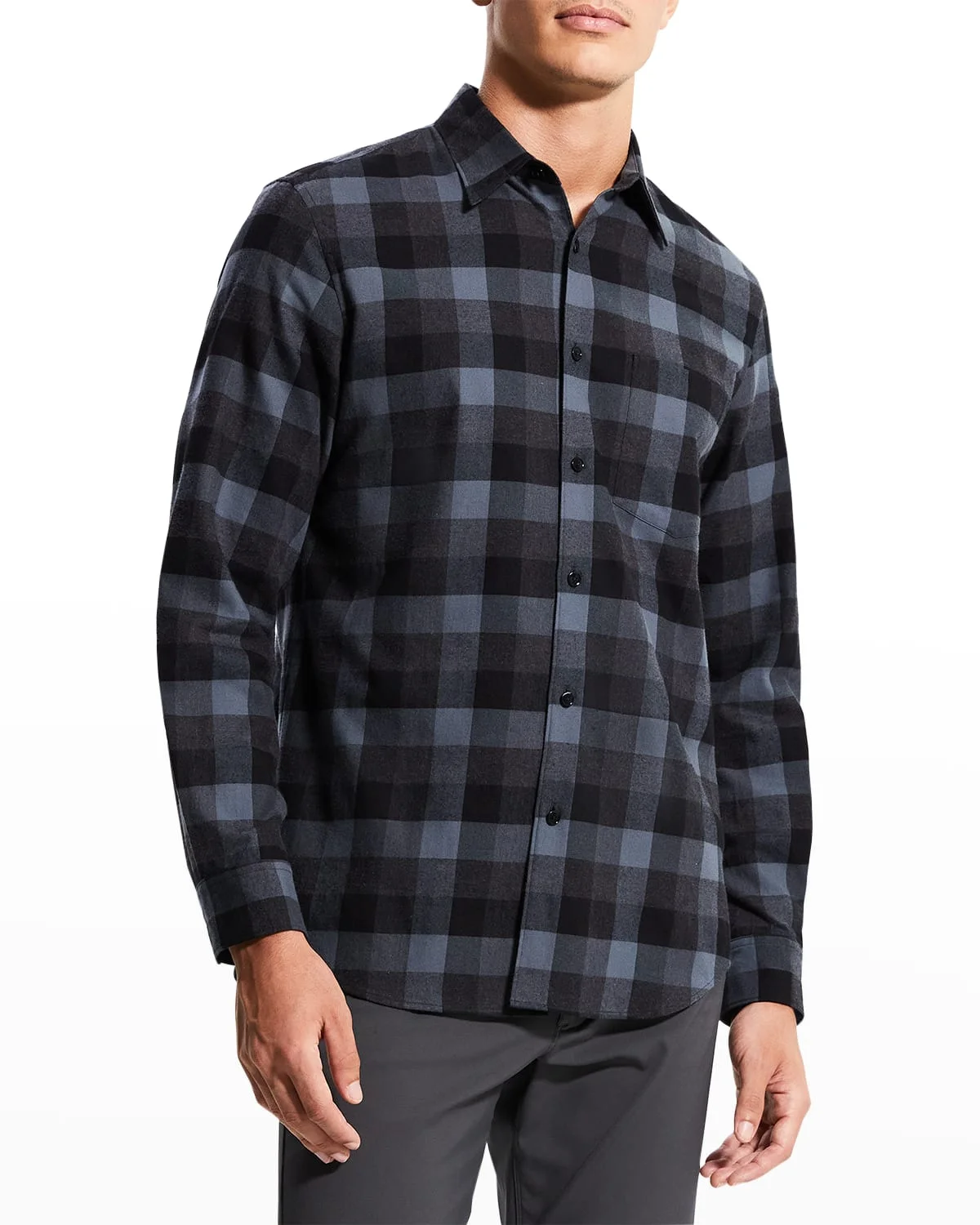 Men's Irving Hunter Plaid Sport Shirt - 1