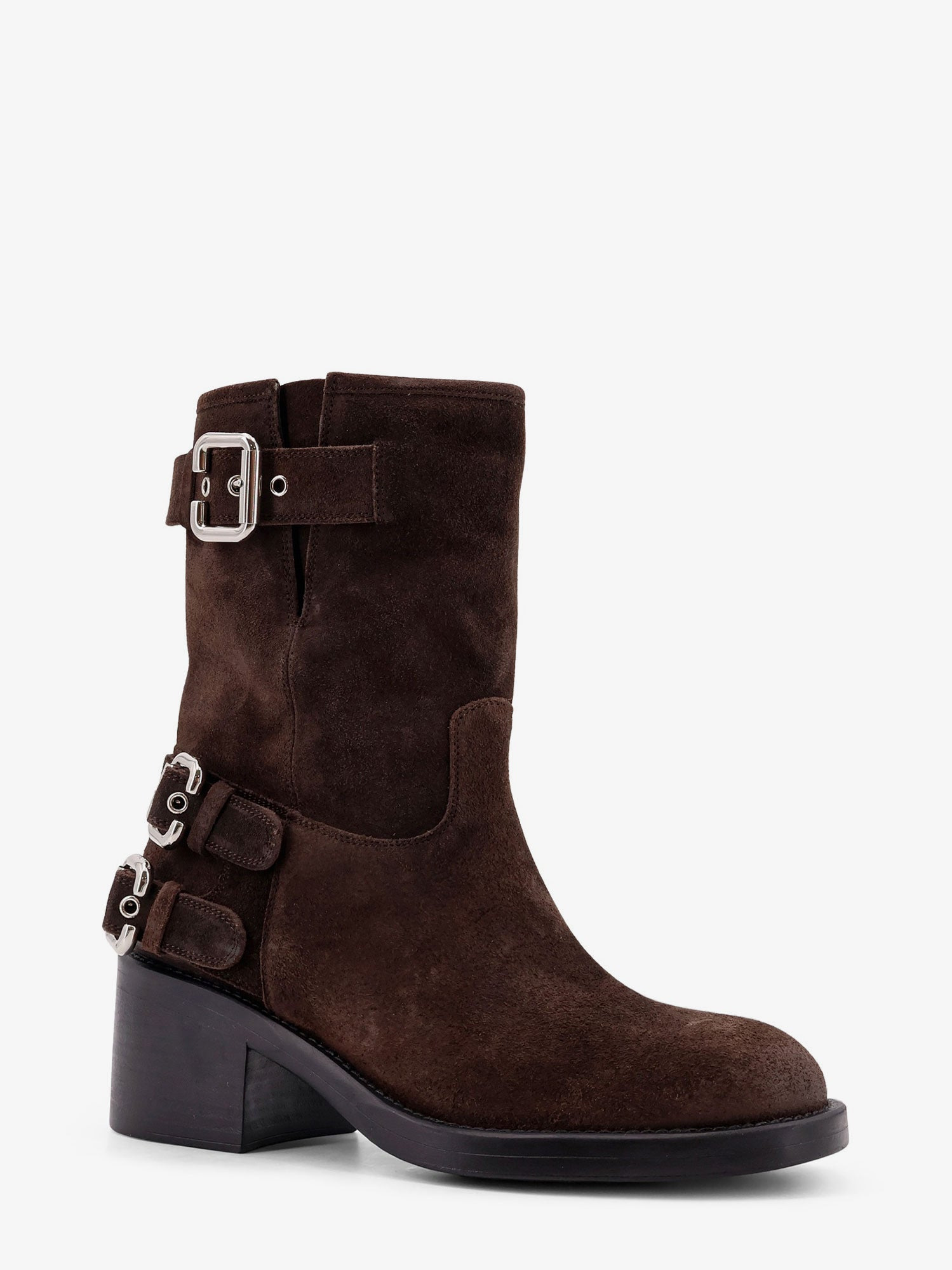 Chloe' Women Dakota Suede Ankle Boots - 2