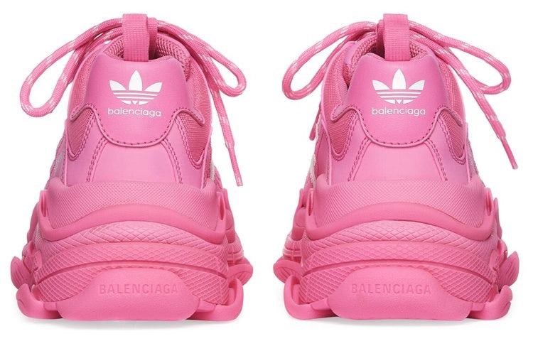 (WMNS) Balenciaga Triple S Sneaker x Adidas 'Neon Pink' 712764W2ZB65590 - 4
