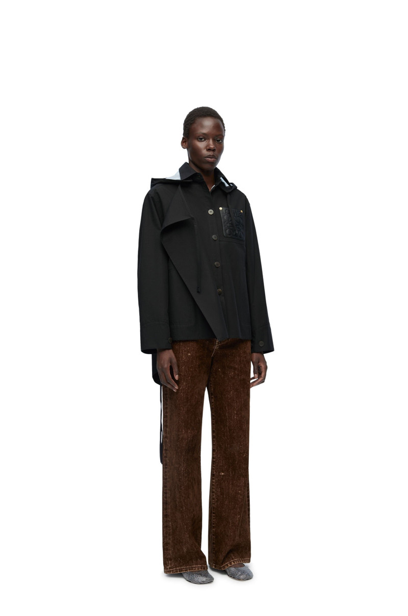 Hooded parka in cotton 3