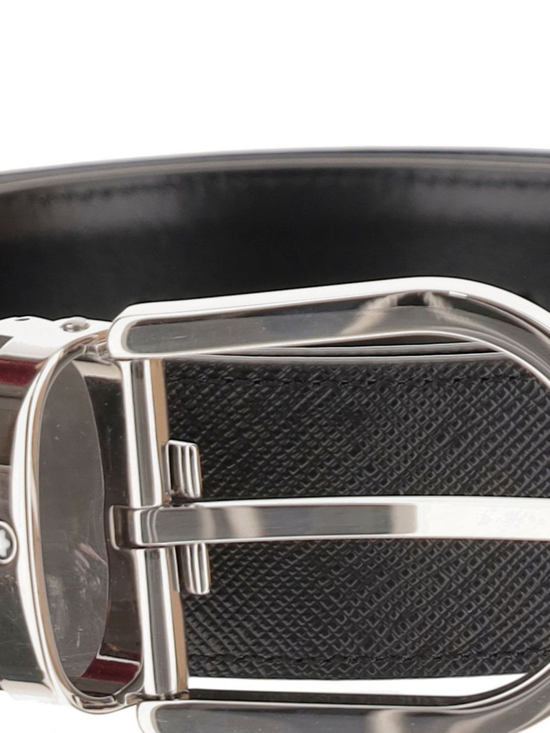 Montblanc reversible buckle leather belt outlook