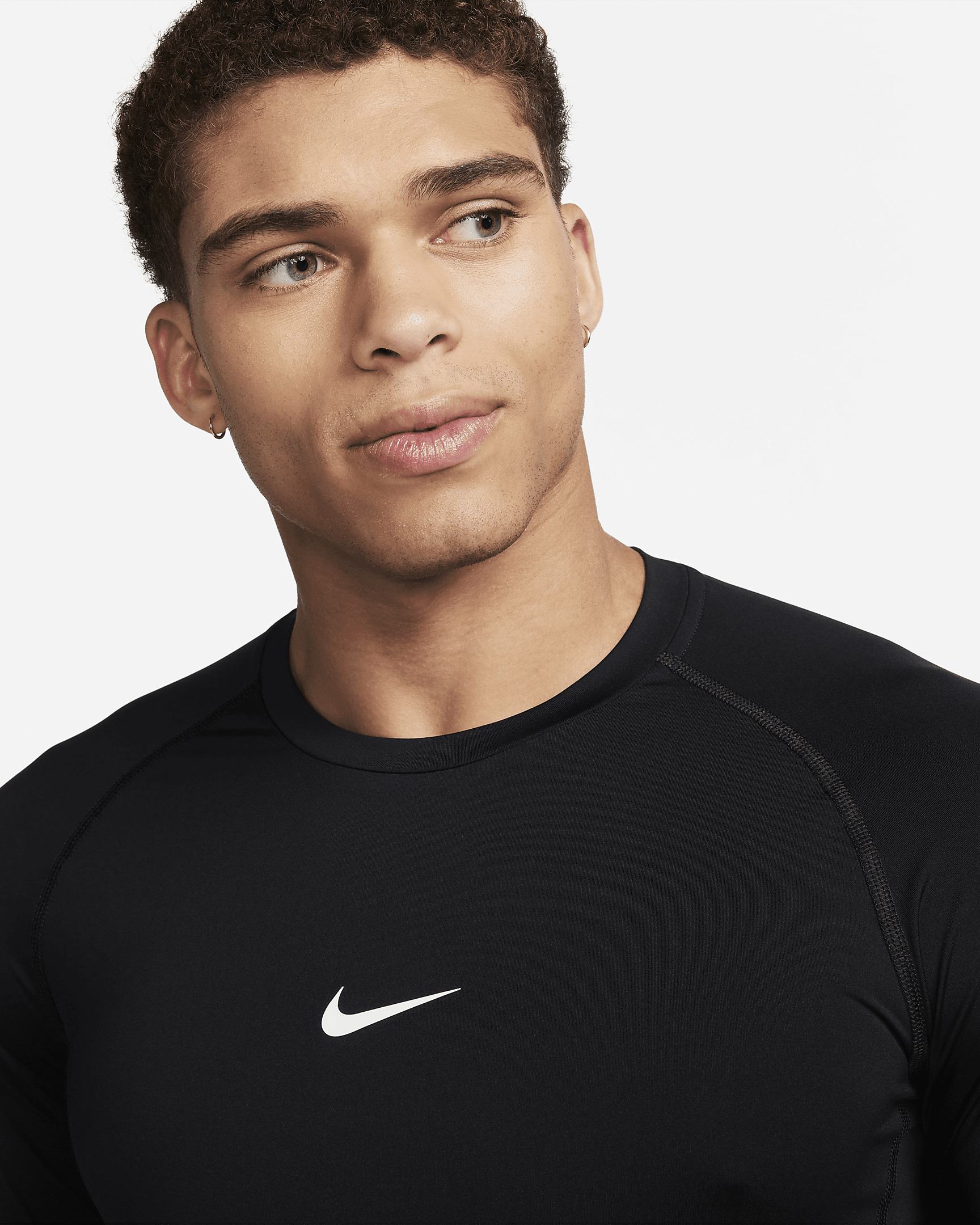 Nike Pro Men's Dri-FIT Slim Long-Sleeve Fitness Top - 3