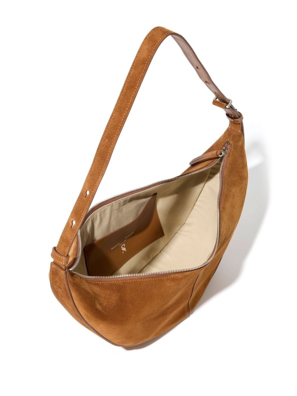Slide suede shoulder bag - 6